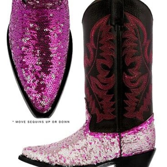 Presidente Fusia Cowboy Boots size 5.5 - Picture 11 of 12